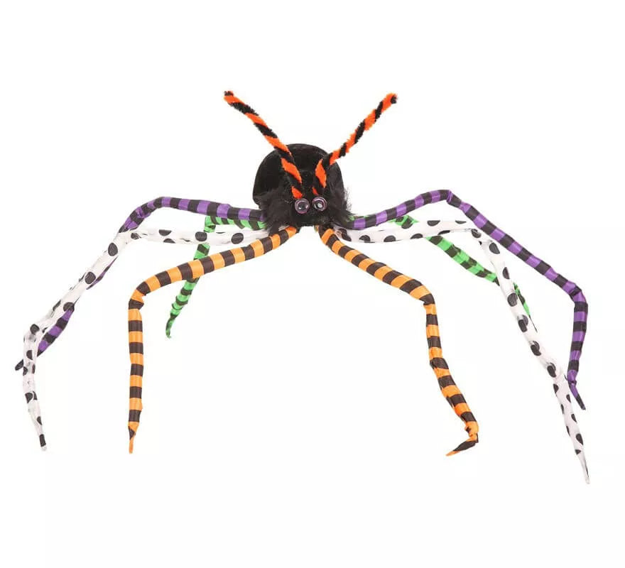 Translation missing: pt-PT.Araña con Patas de colores de 80 cm