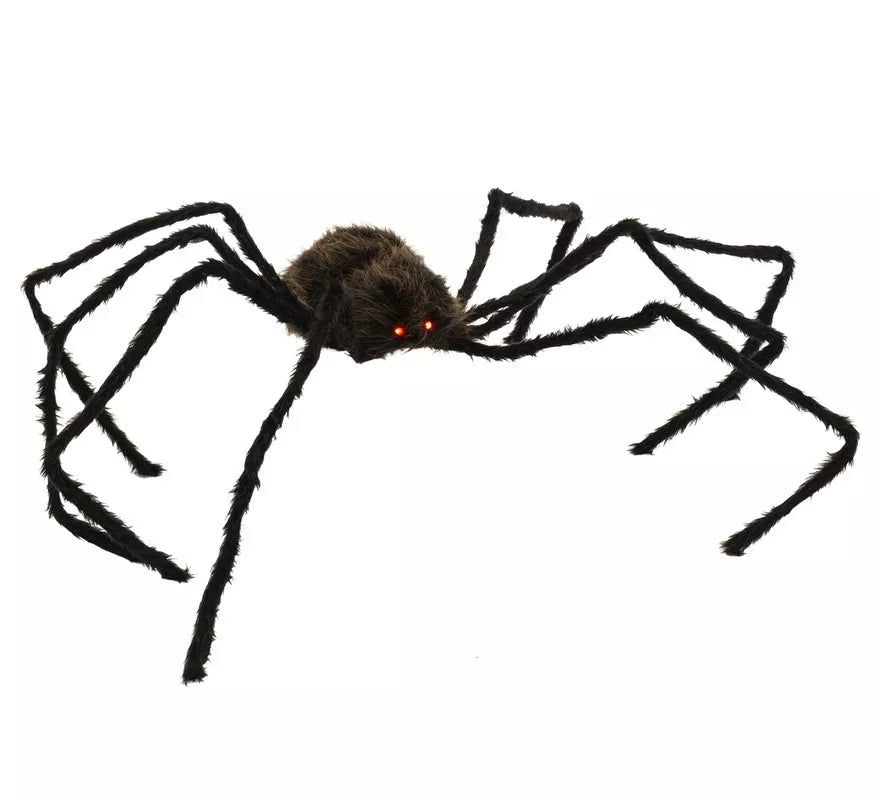 Translation missing: pt-PT.Araña marrón y negra con Luz de 150x100x17 cm