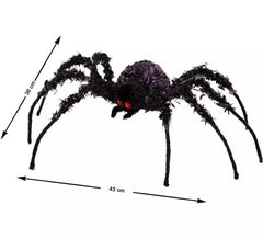 Aranha roxa de olhos vermelhos 43x36 cm