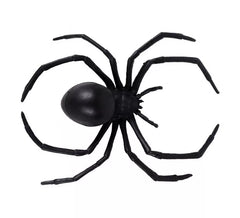16 X 12,5 X 3 cm Aranha Negra Assustadora