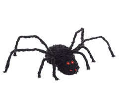 Aranha preta com Luz, Som e Movimento de 95x30x10 cm