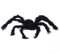 aranha preta de 125 cm