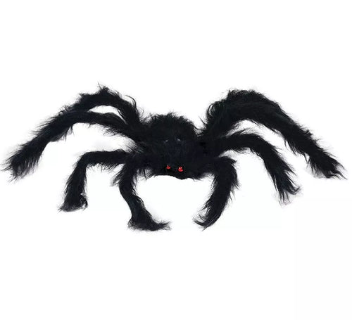Araña negra de 150 cm