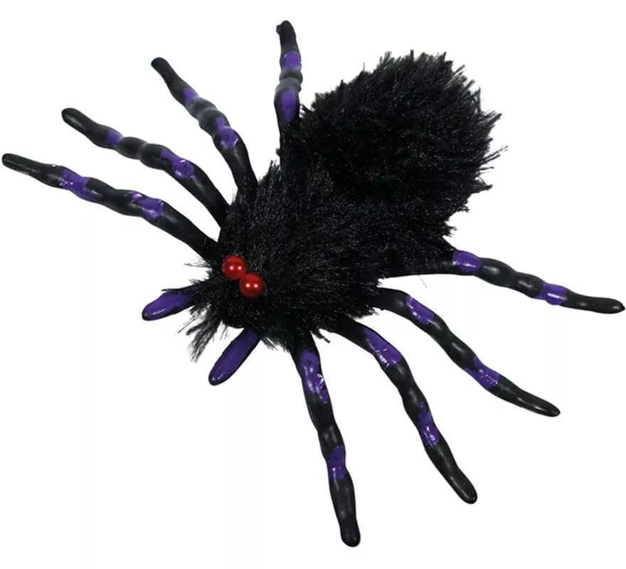 Translation missing: pt-PT.Araña Negra y Morada de 18x12 cm