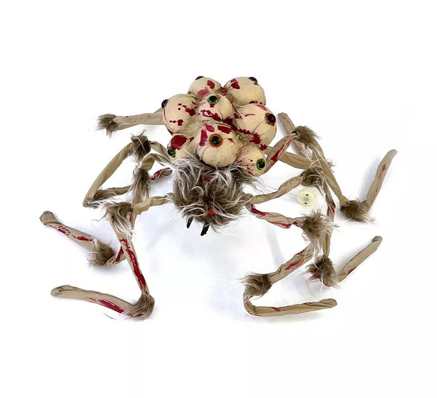Translation missing: pt-PT.Araña Peluda con Ojos y luz de 80x18 cm