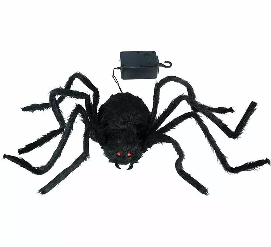 Translation missing: pt-PT.Araña Sube y Baja Susto con Luz, Sonido y Movimiento de 80 cm