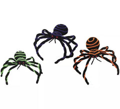 Aranhas às riscas 32 cm em 3 cores sortidas