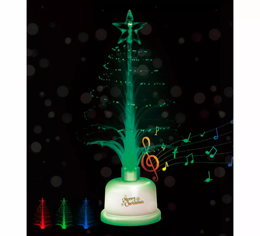 Translation missing: pt-PT.Árbol de Navidad con Luz y música de 4,5x15 cm