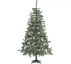 Árvore de Natal Douglas de 696 Ramos de 210 cm com Pé Metálico