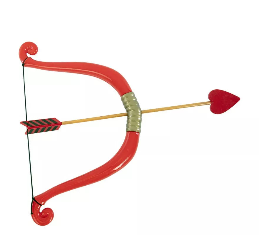 Translation missing: pt-PT.Arco de Cupido con flecha rojo de 55X15,8 cm