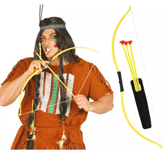 Arco indiano com flechas de 75 cm