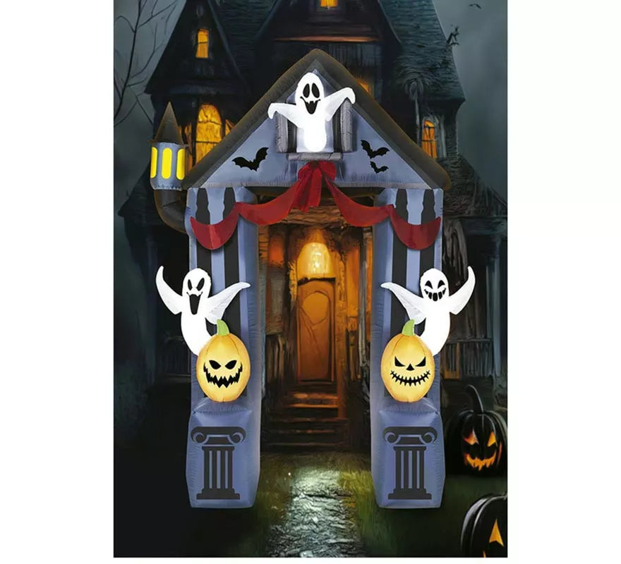 Translation missing: pt-PT.Arco Hinchable Fantasmas y Calabazas de 240x200 cm