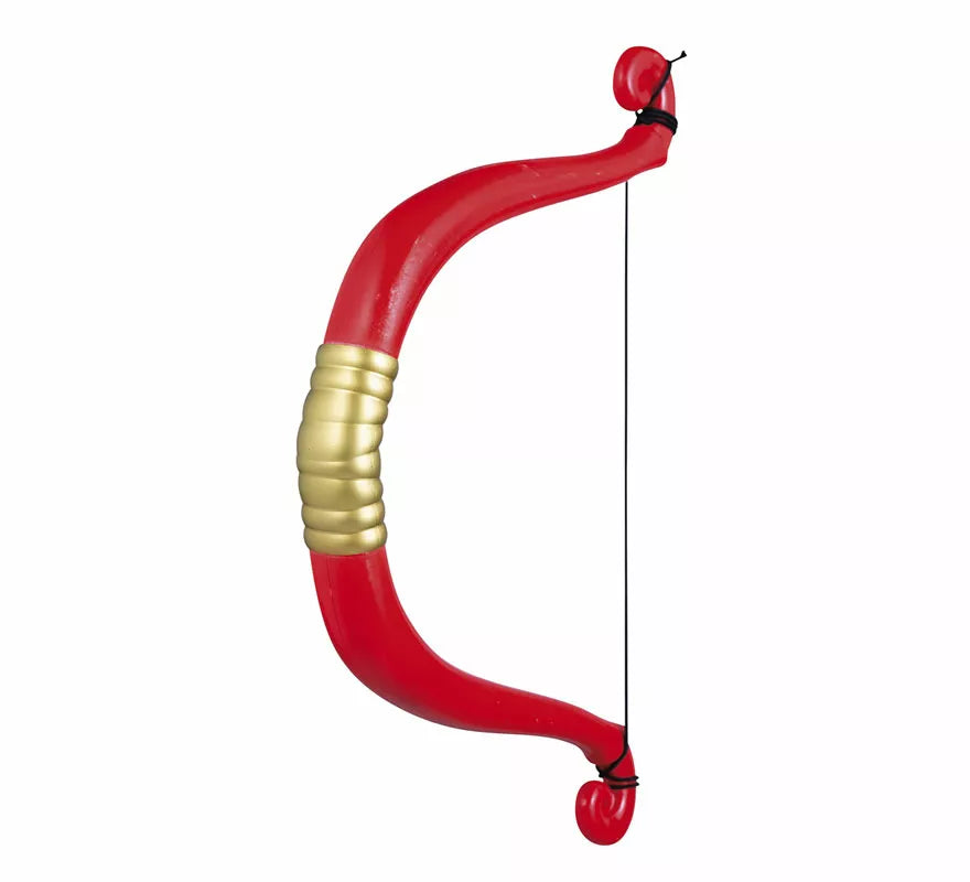 Arco Rojo de Cupido con Flecha de 58 cm