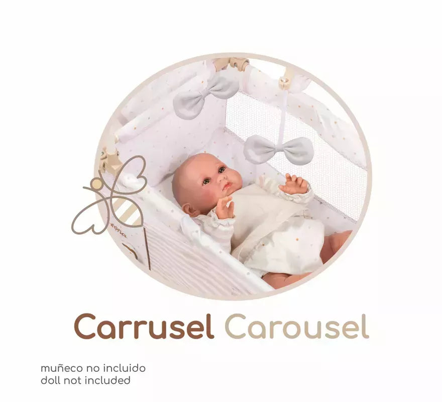 Translation missing: pt-PT.Armario Cambiador Plegable con Accesorios para Muñecas de hasta 42 cm