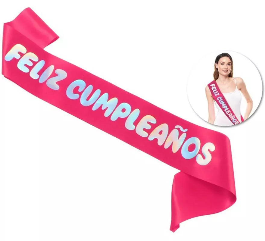Translation missing: pt-PT.Banda Feliz Cumpleaños de 160x9,5 cm en varios colores