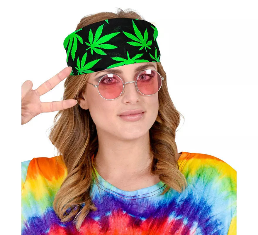 Translation missing: pt-PT.Bandana Hojas de Marihuana de 55X55 cm