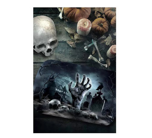 Bandeja Cementerio de Plástico de 39X24 cm