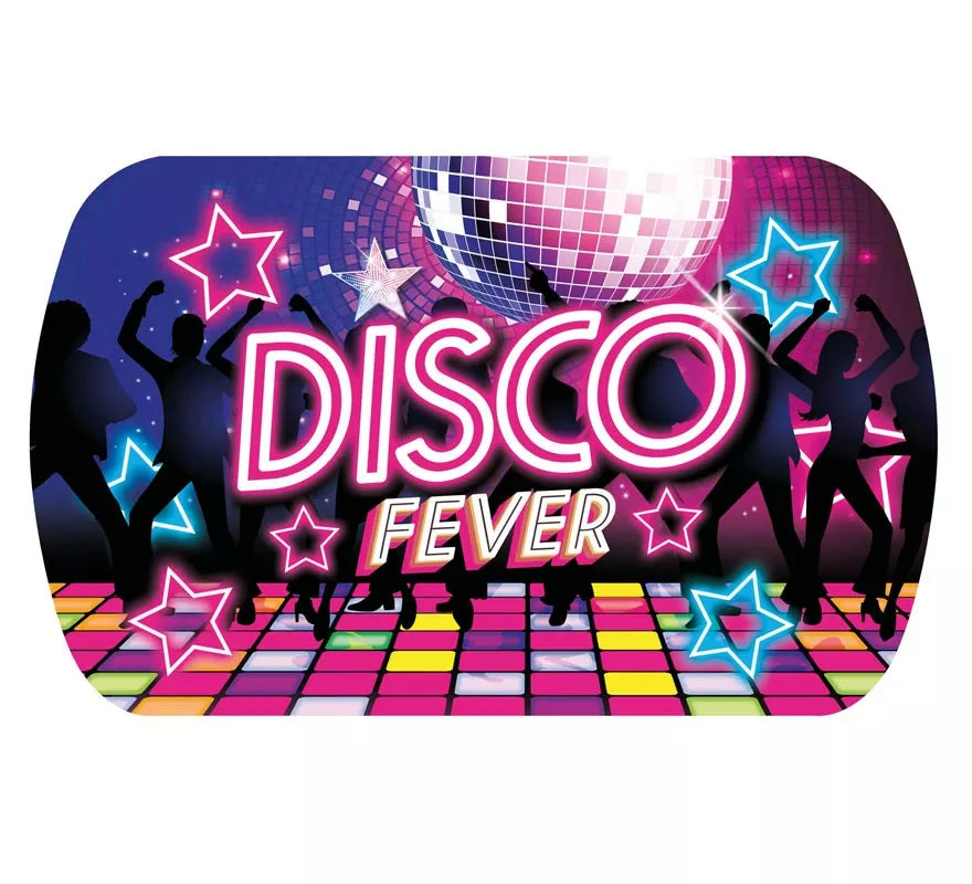 Translation missing: pt-PT.Bandeja Disco Fever de Plástico de 39x24 cm