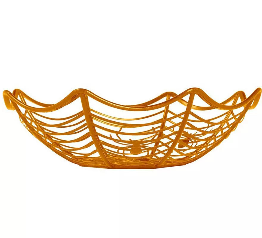 Translation missing: pt-PT.Bandeja Naranja Telaraña de Plástico de 28X8 cm