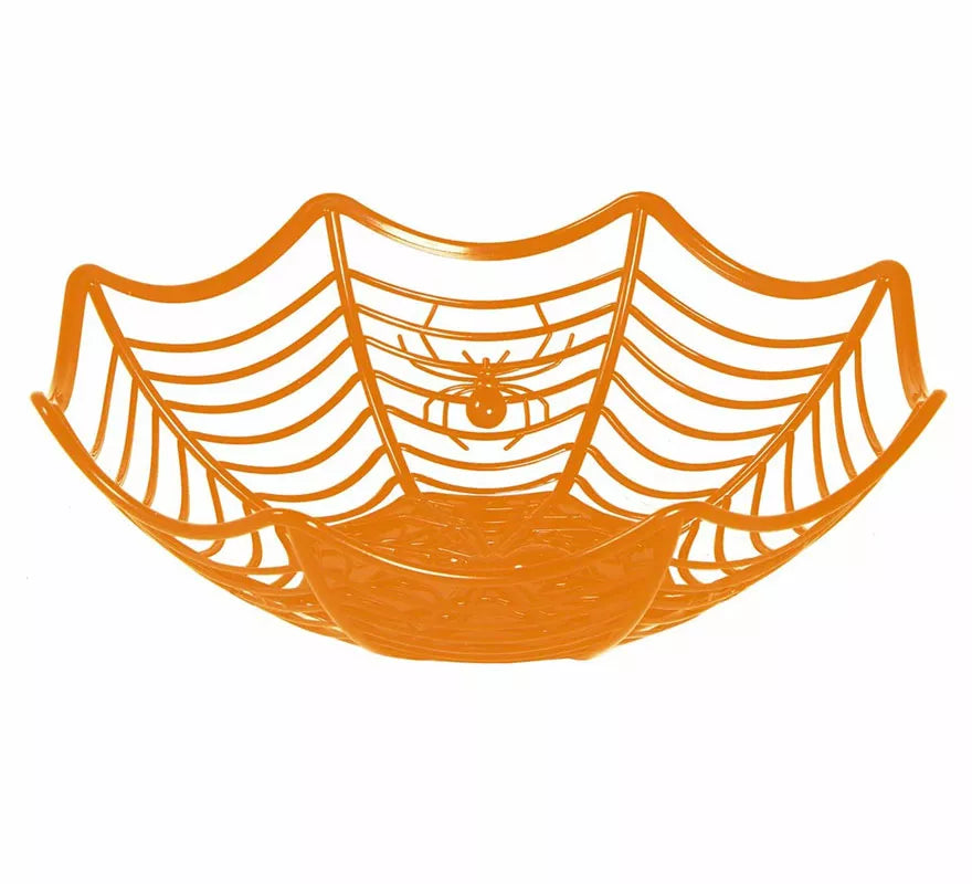 Translation missing: pt-PT.Bandeja Naranja Telaraña de Plástico de 28X8 cm
