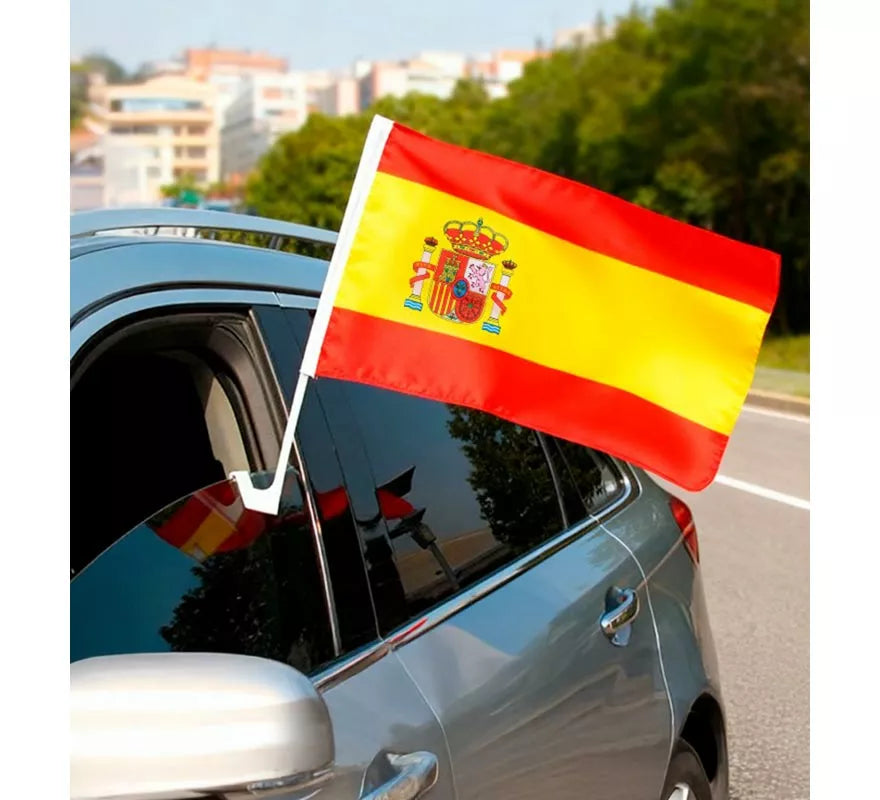 Translation missing: pt-PT.Bandera de España para Coche de 30x45 cm