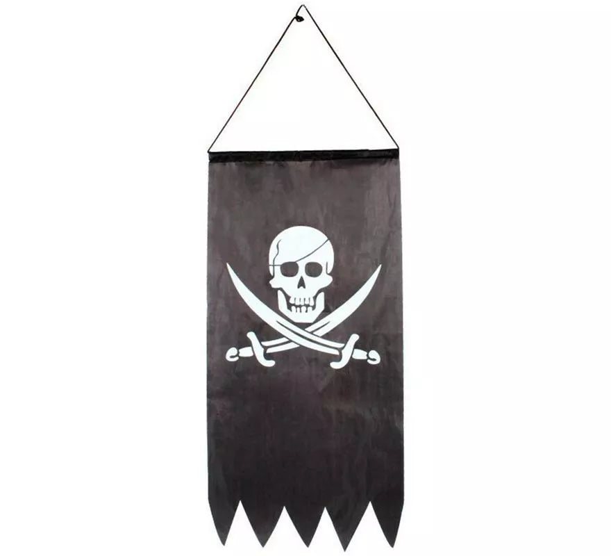 Translation missing: pt-PT.Bandera Pirata colgante tipo gallardete