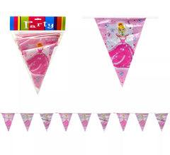 3 m Princess Birthday Banderillas.