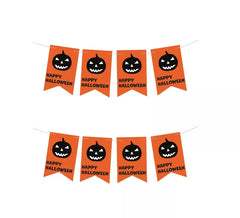 Banner de abóbora feliz Halloween de 3m