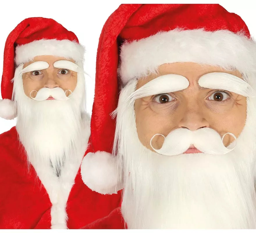 Barba, Bigote y Cejas Papa Noel