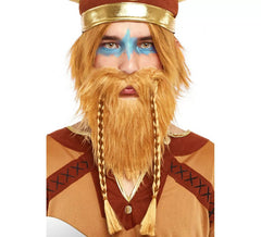 Barba Viking com Tranças