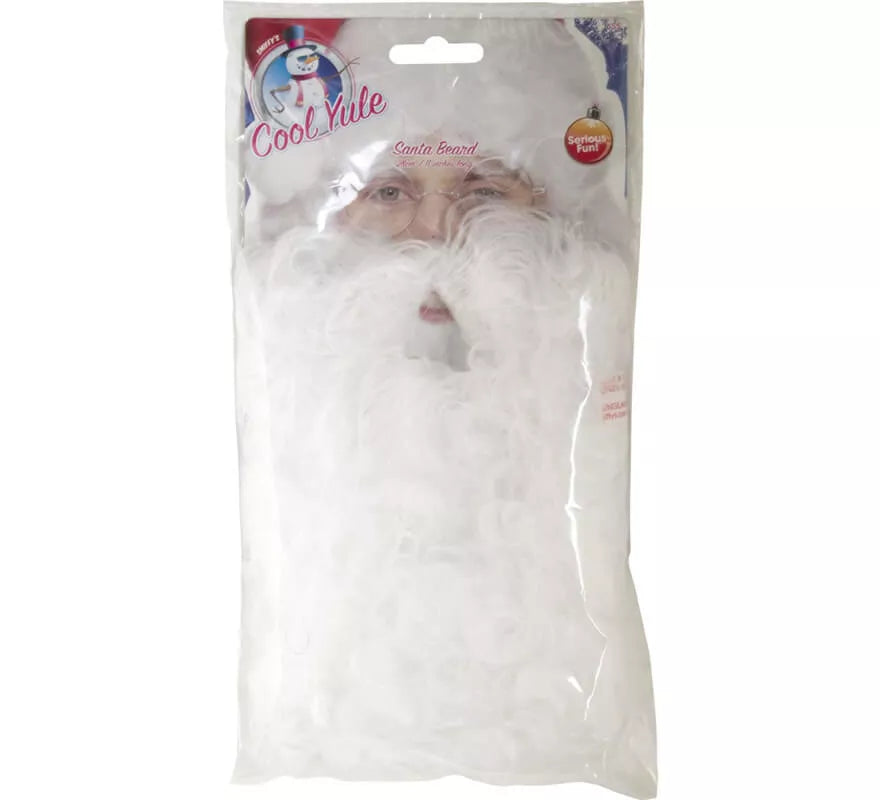 Translation missing: pt-PT.Barba de Papá Noel Blanca 28 cm