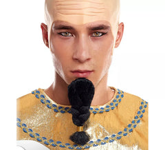 Barba de cavanhaque com trança