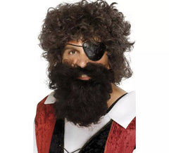 Bigode e barba castanha castanha