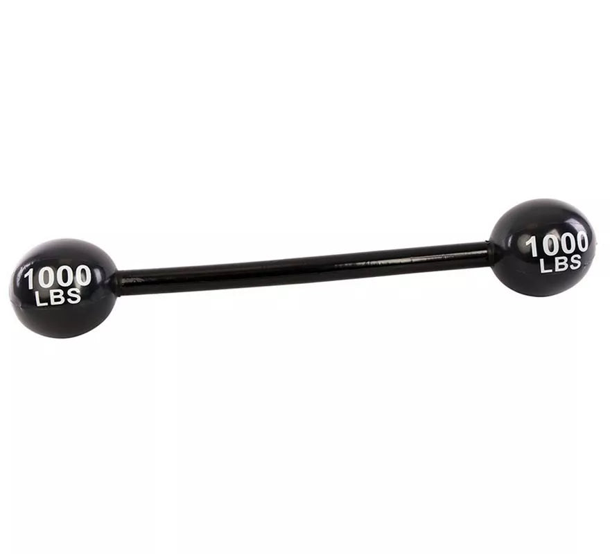 Translation missing: pt-PT.Barra de Forzudo pesas negras Hinchables de 120 cm