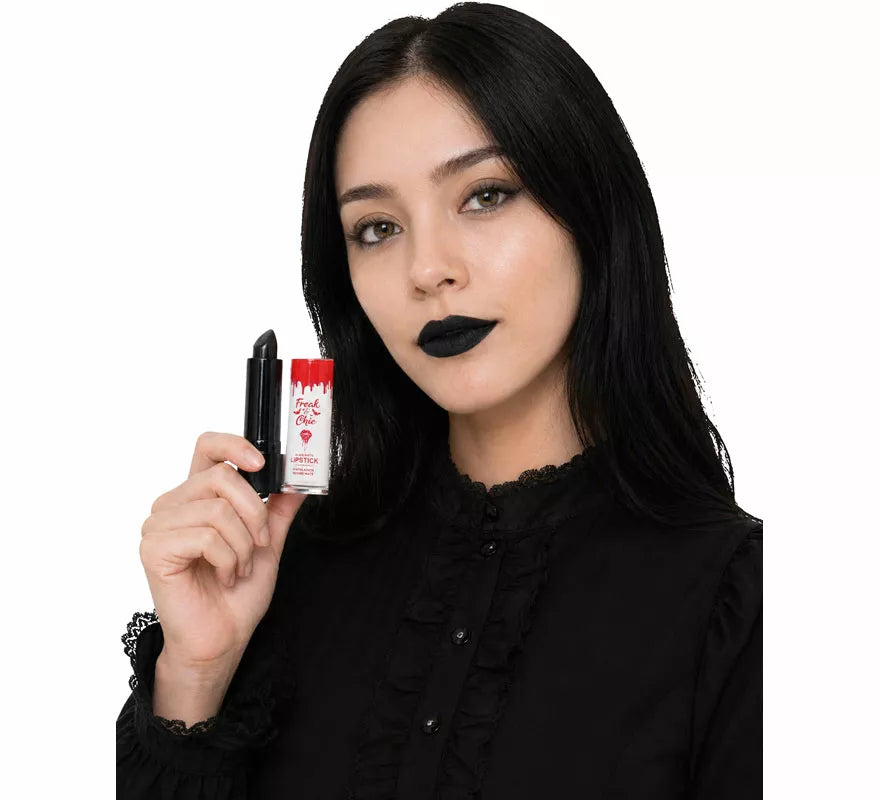Translation missing: pt-PT.Barra de Labios negro Mate Extravagante y Elegante