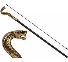 Bengala com cobra destacável de 90 cm