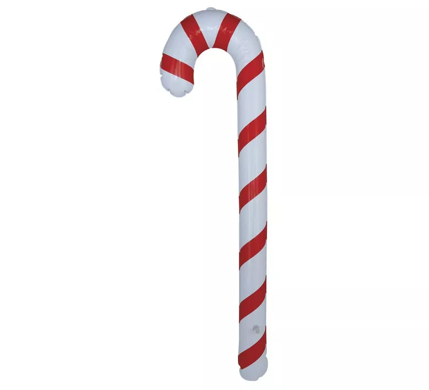 Translation missing: pt-PT.Bastón de Caramelo de Navidad Hinchable de 90 cm