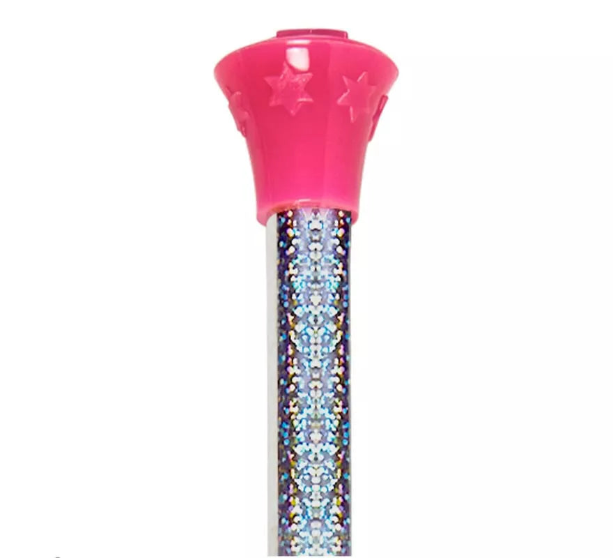 Translation missing: pt-PT.Bastón Majorette rosa Holográfico de 51 cm