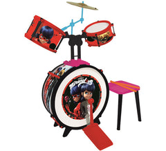 Bateria Ladybug com Banquinho