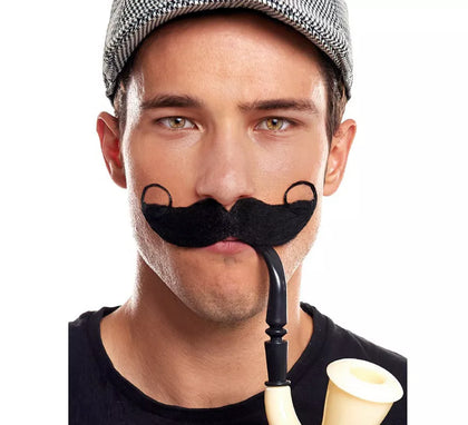 Bigote Castaño de Detective