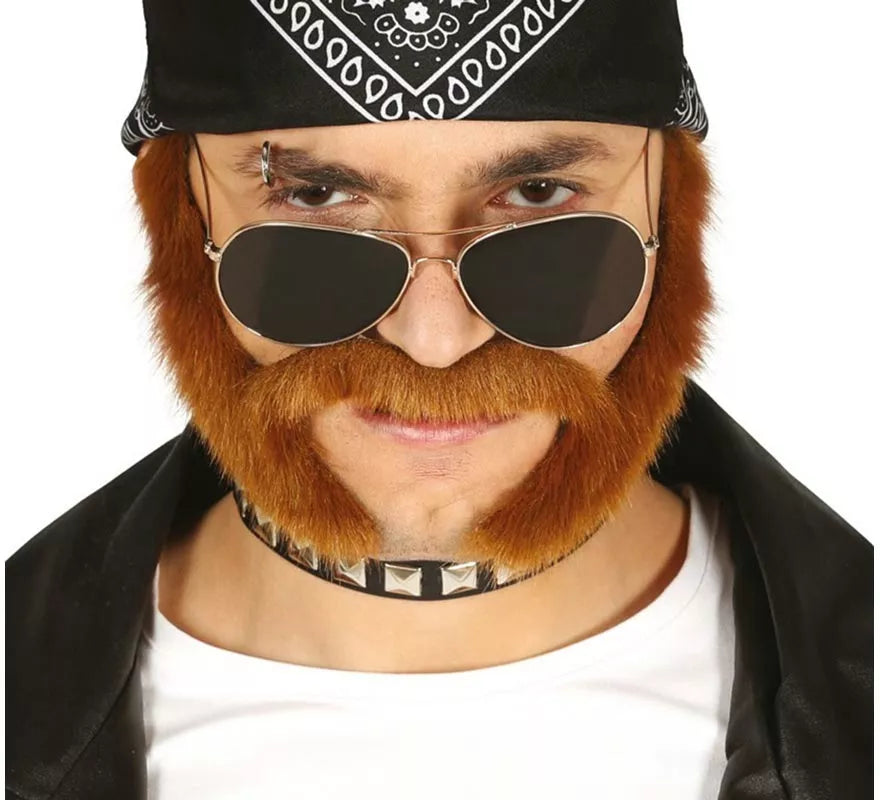Translation missing: pt-PT.Bigote con Patillas de Rockero