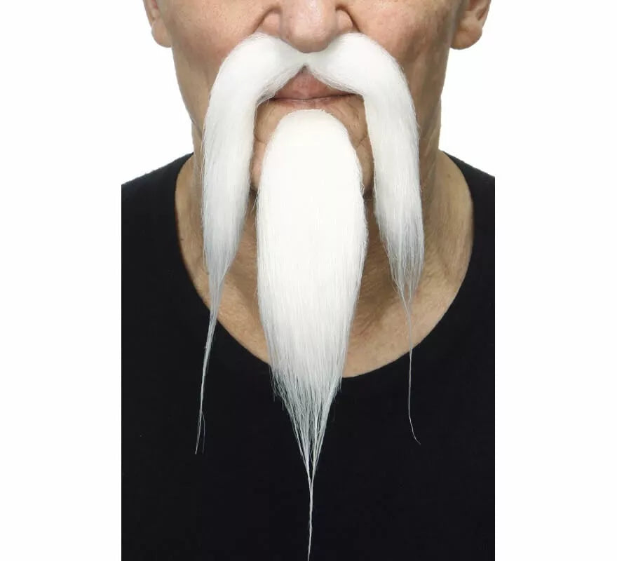 Translation missing: pt-PT.Bigote con Perilla blanco