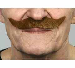 Bigode inglês castanho