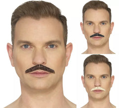 Bigode fino em várias cores