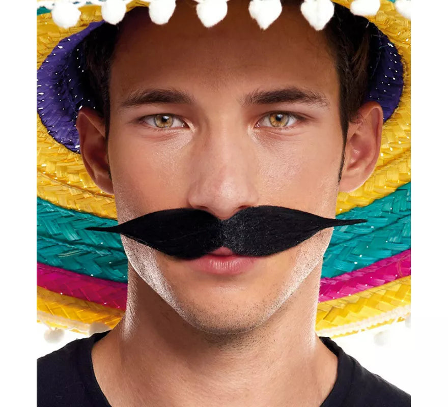 Translation missing: pt-PT.Bigote Negro Recto de Mexicano