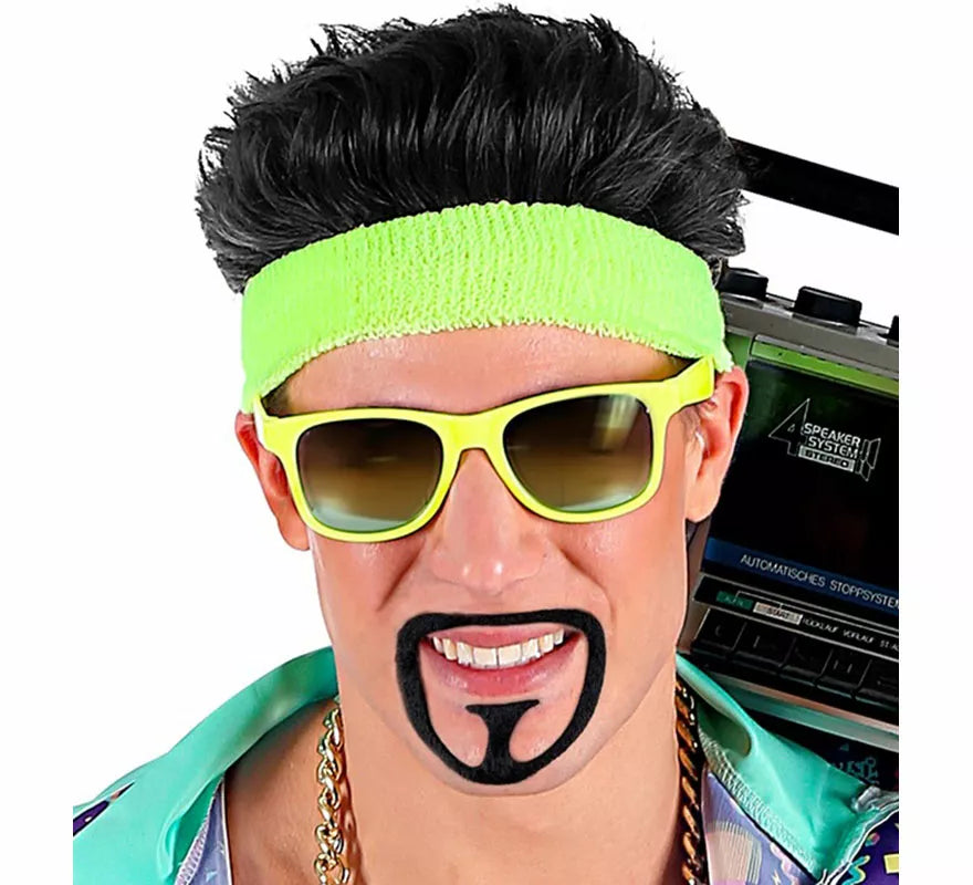 Bigote y Perilla negro
