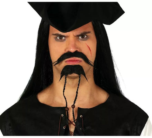 Bigote y Perilla Pirata