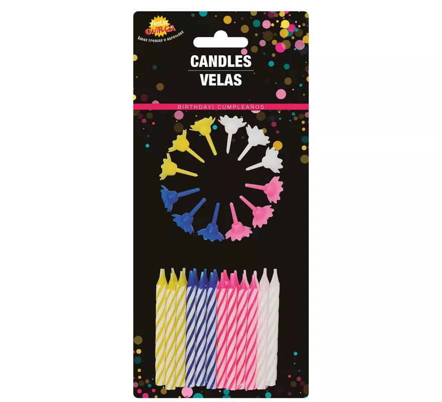 Translation missing: pt-PT.Bister 24 Velas para Cumpleaños