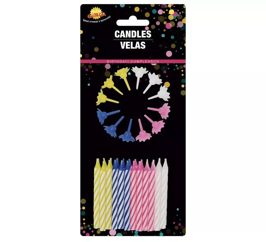 Translation missing: pt-PT.Bister 24 Velas para Cumpleaños