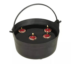 Blister de 4 velas flutuantes medindo 5x5 cm